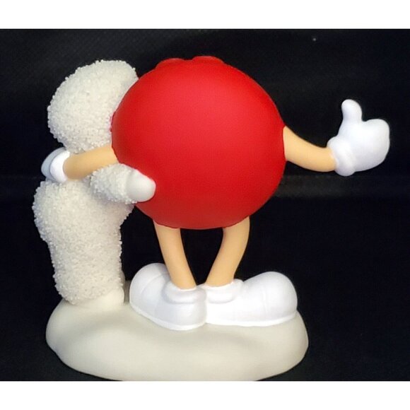 Dept 56 Snowbabies M&Ms RED IS MY FAVORITE COLOR Christmas winter figure F923771 - Picture 4 of 7